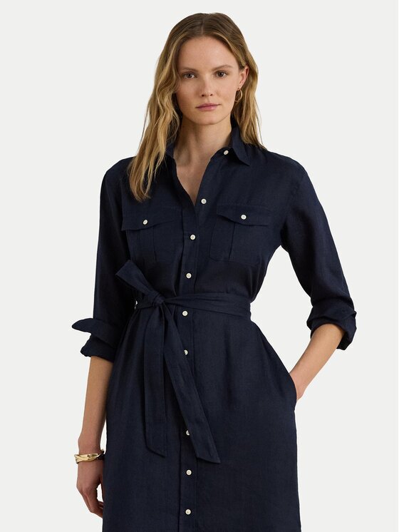 Lauren Ralph Lauren Рокля тип риза 200P13684002 Regular Fit