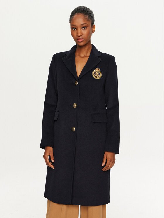 Lauren Ralph Lauren Вълнено палто 297958509001 Regular Fit