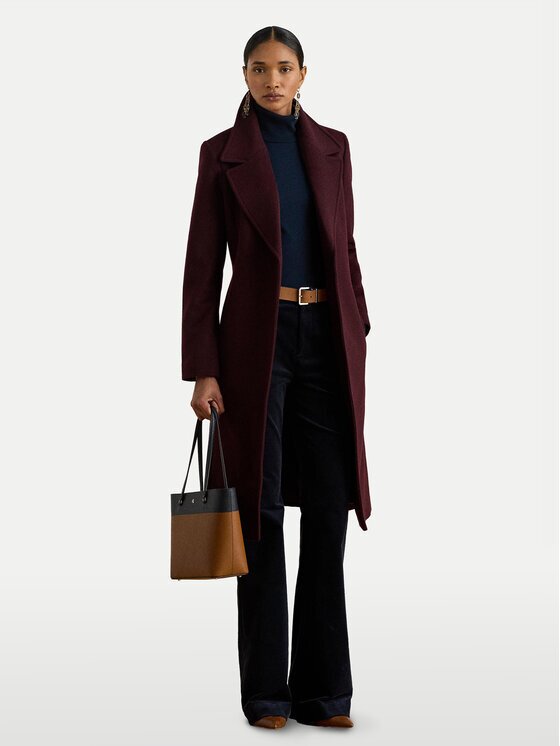 Lauren Ralph Lauren Вълнено палто 297962169007 Regular Fit