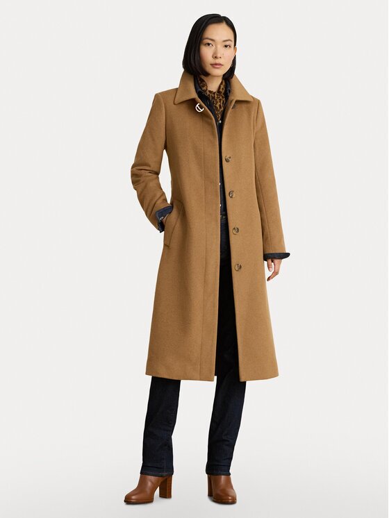 Lauren Ralph Lauren Вълнено палто 297P23444001 Regular Fit
