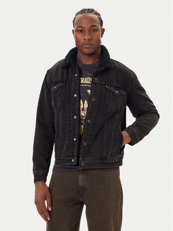 Levi's® Дънково яке Type III Sherpa 16365-0291 Regular Fit