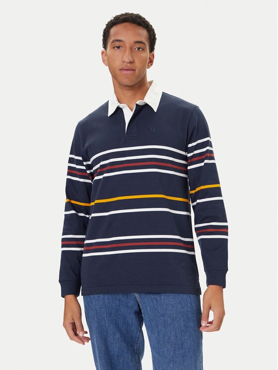 Levi's® Тениска с яка и копчета Union Rugby A4845-0033 Relaxed Fit