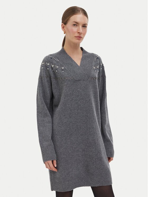 Liu Jo Плетена рокля WF6372 MS009 Regular Fit