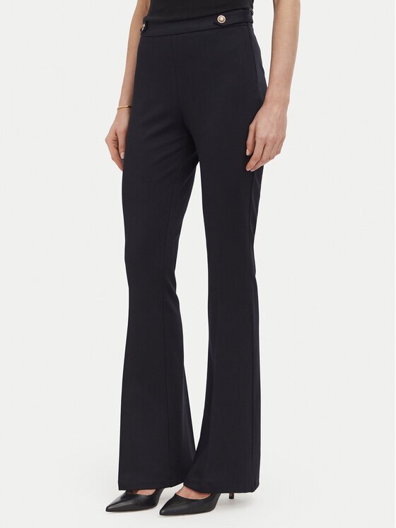 Liu Jo Текстилни панталони WF6264 J3976 Flare Fit