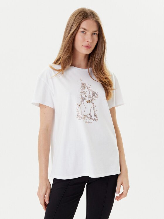 Liu Jo Тишърт MF5412 JS923 Regular Fit