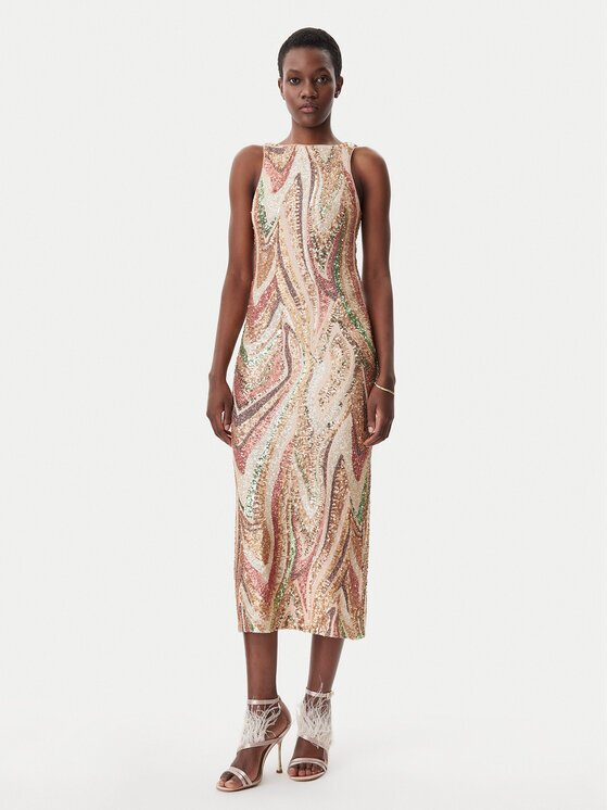 Lola casademunt Коктейлна рокля MS2516006 Regular Fit