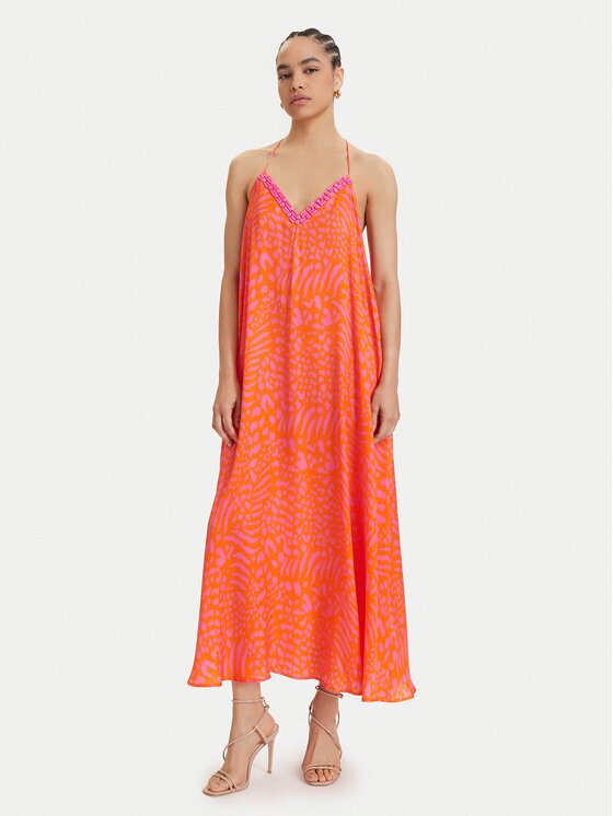 Lola casademunt Лятна рокля LS2616030 Regular Fit