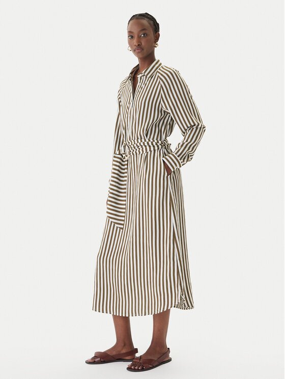 Lola casademunt Рокля тип риза MS2616038 Regular Fit
