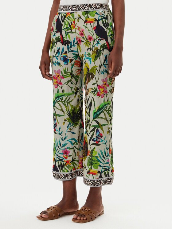 Lola casademunt Текстилни панталони LS2514016 Relaxed Fit