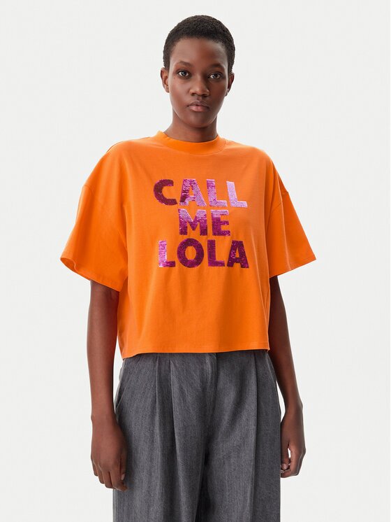 Lola casademunt Тишърт LS2515054 Relaxed Fit