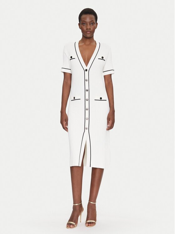 Luisa Spagnoli Плетена рокля Candelotto 100004 Slim Fit