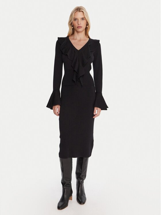 Luisa Spagnoli Плетена рокля Malimba 100110 Slim Fit