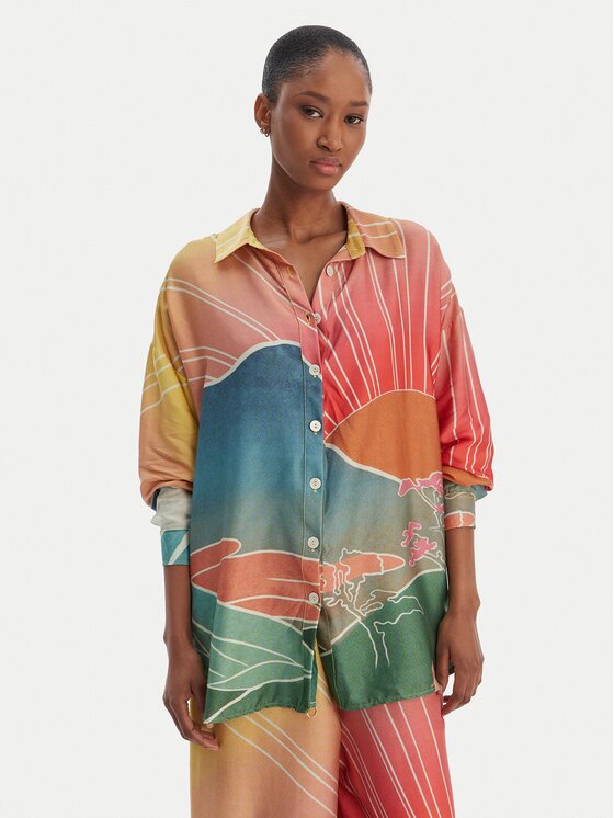 Maaji Риза Sakura Scenery Dreambound PT2321CLS011 Relaxed Fit