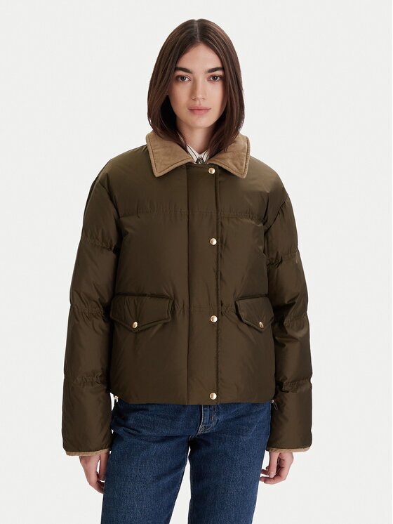 Marc O'Polo Пухено яке 509 1119 70099 Екрю Regular Fit