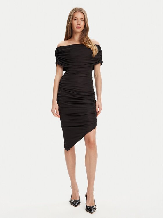 Marciano Guess Коктейлна рокля 5YGK06 6334A Extra Slim Fit