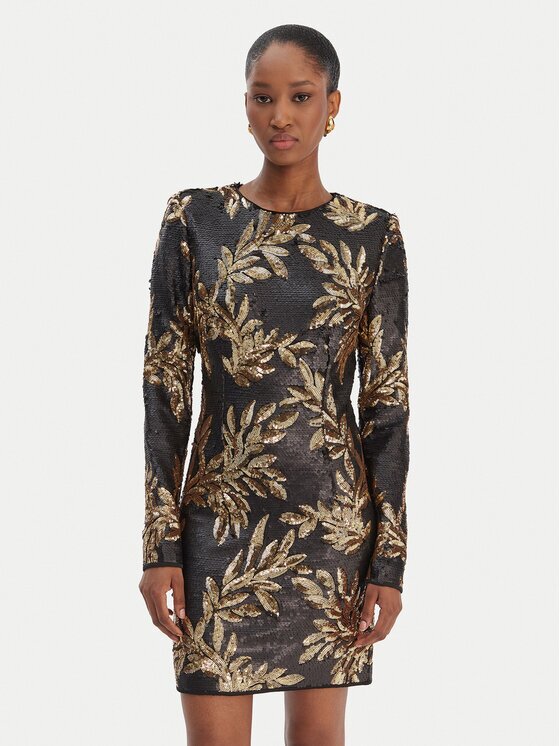 Marciano Guess Коктейлна рокля 6RGK01 6358A Slim Fit