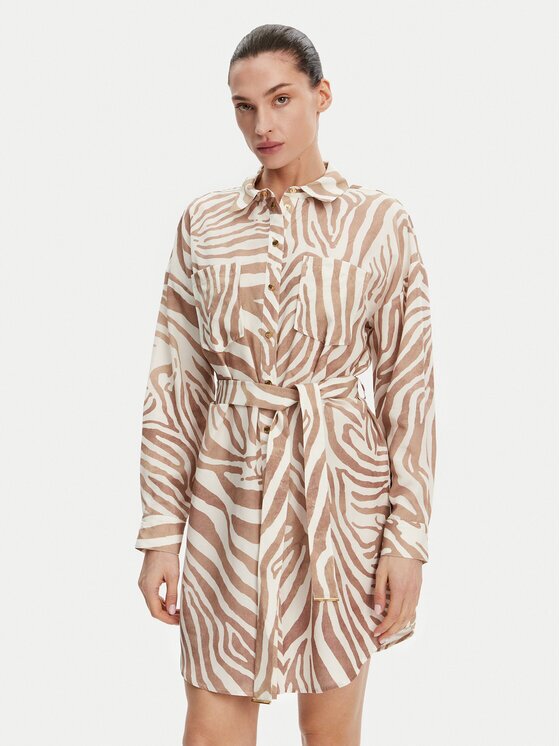 Marciano Guess Рокля тип риза 5GGK41 7314A Regular Fit