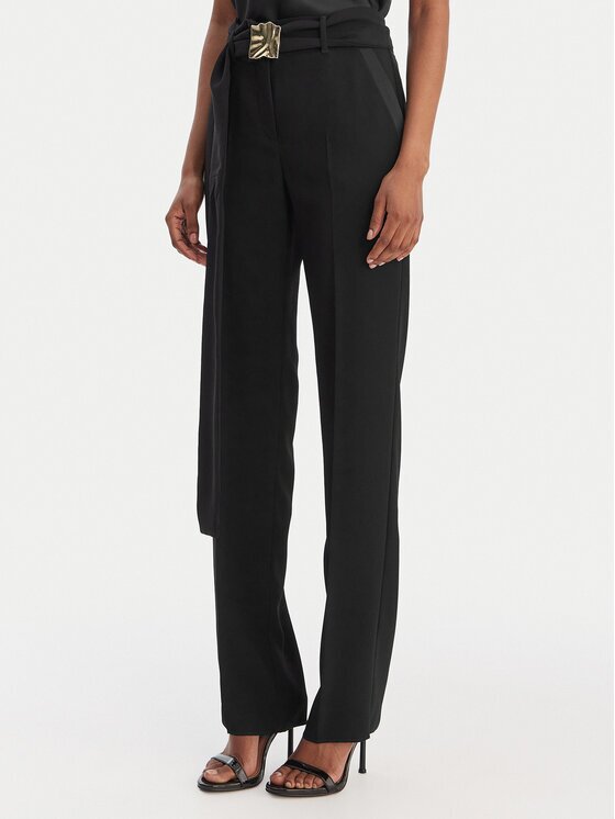 Marella Чино панталони Elica 2613131063 Екрю Slim Fit