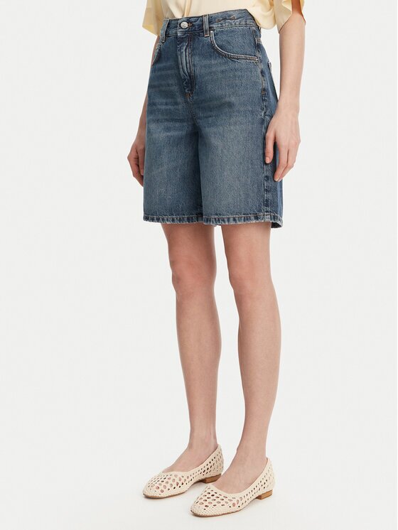 Marella Дънкови шорти Short 2513141024 Relaxed Fit