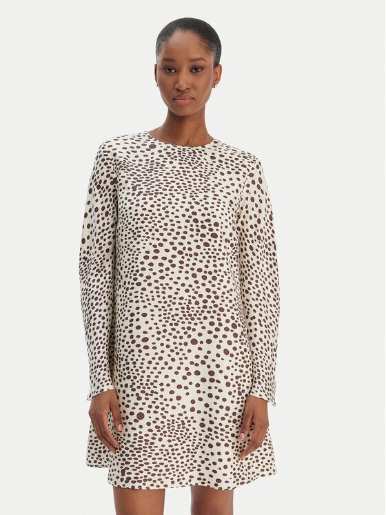 Marella Ежедневна рокля Samba 2613221171 Екрю Regular Fit