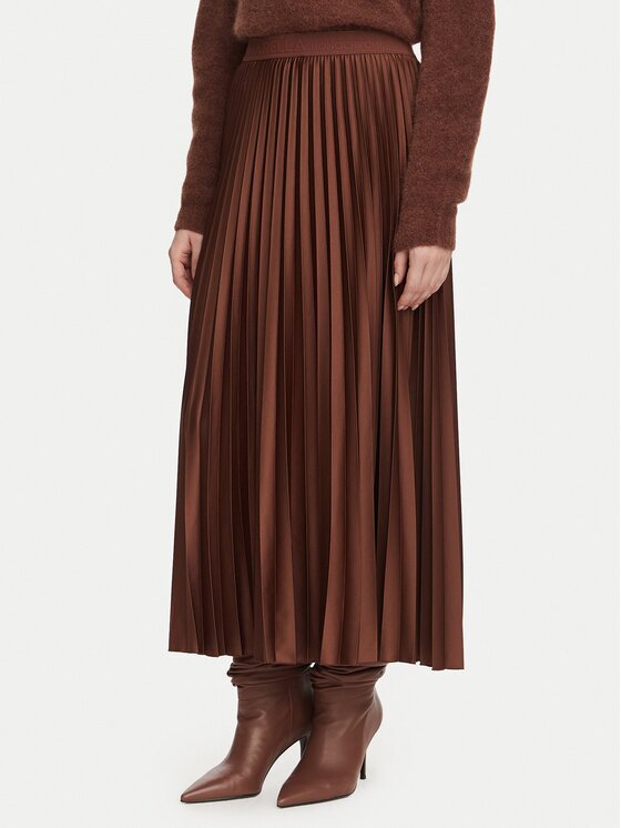 Marella Плисирана пола Esodo 2623106045 Regular Fit