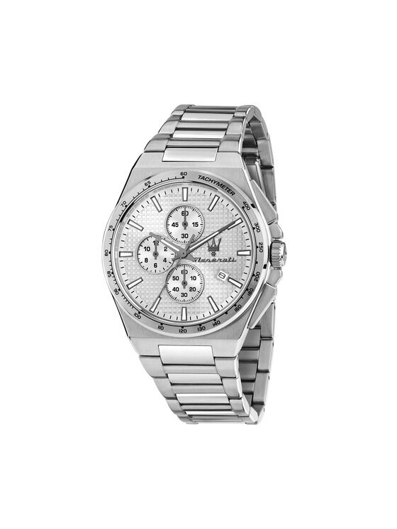 MASERATI Часовник Velocita Slim Chronograph R8873653005 Сребрист