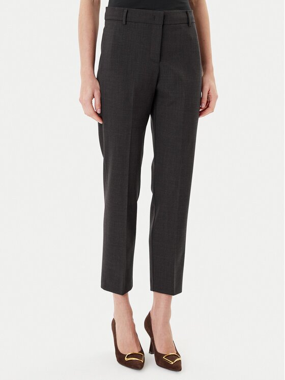 Max&Co. Чино панталони Cigarette 2526136032200 Черен Slim Fit