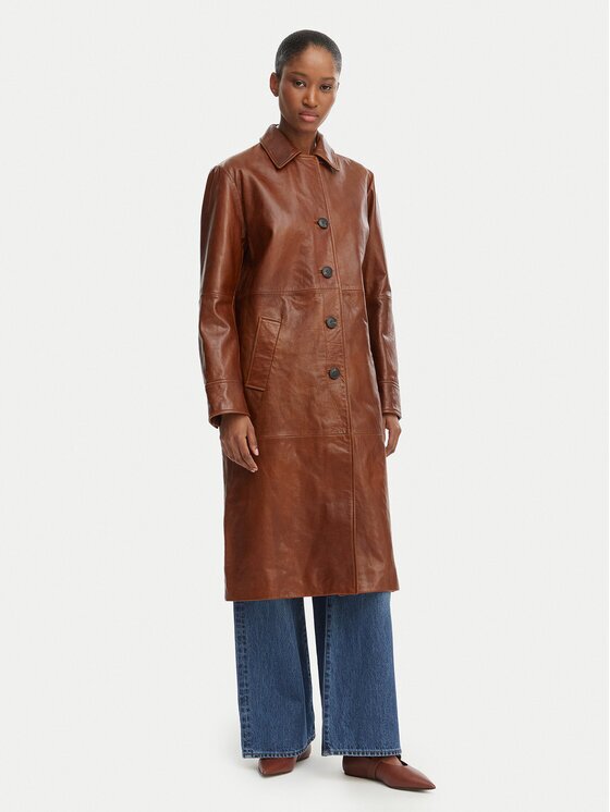 Max&Co. Кожен палто Doppia 2616471021200 Regular Fit