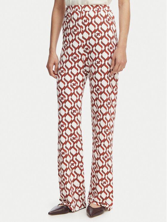 Max Mara Beachwear Текстилни панталони Bchabate 2616781029 Relaxed Fit