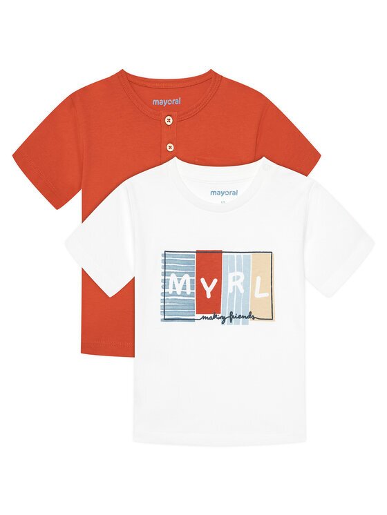 Mayoral Комплект тениски 1060 Regular Fit