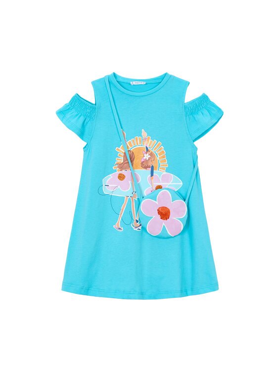 Mayoral Лятна рокля 3941 Regular Fit