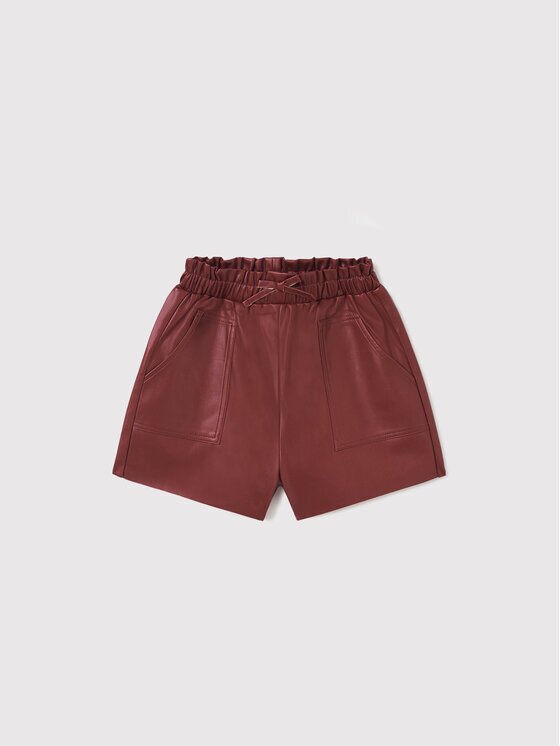 Mayoral Шорти от имитация на кожа 7206 Regular Fit