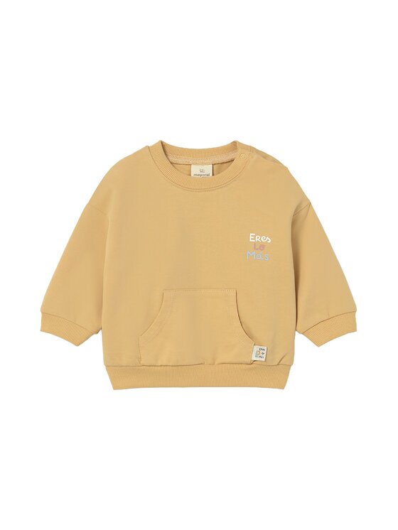 Mayoral Суитшърт 1487 Екрю Regular Fit