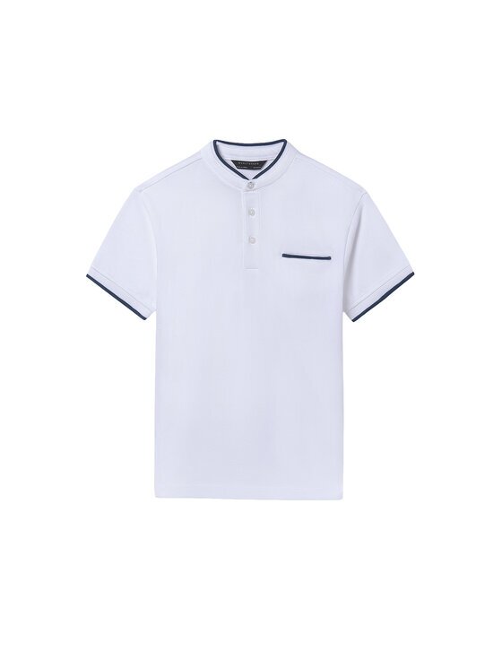 Mayoral Тениска с яка и копчета 6163 Regular Fit