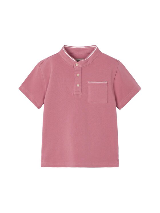 Mayoral Тениска с яка и копчета 3102 Regular Fit