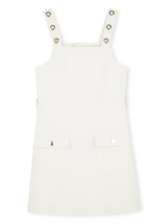 Michael Kors Ежедневна рокля R30352 S Екрю Regular Fit