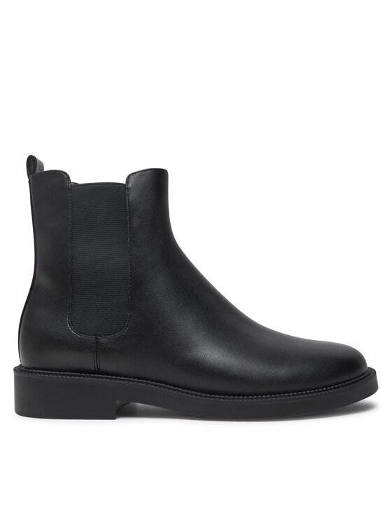 MICHAEL Michael Kors Боти тип челси Hazel Chelsea Bootie 40F4HZMEEL Черен
