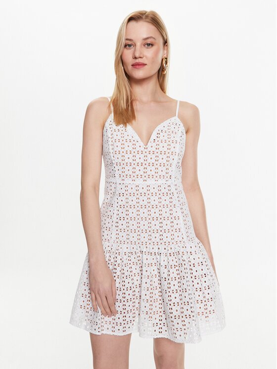 MICHAEL Michael Kors Ежедневна рокля MS381N18BK Regular Fit
