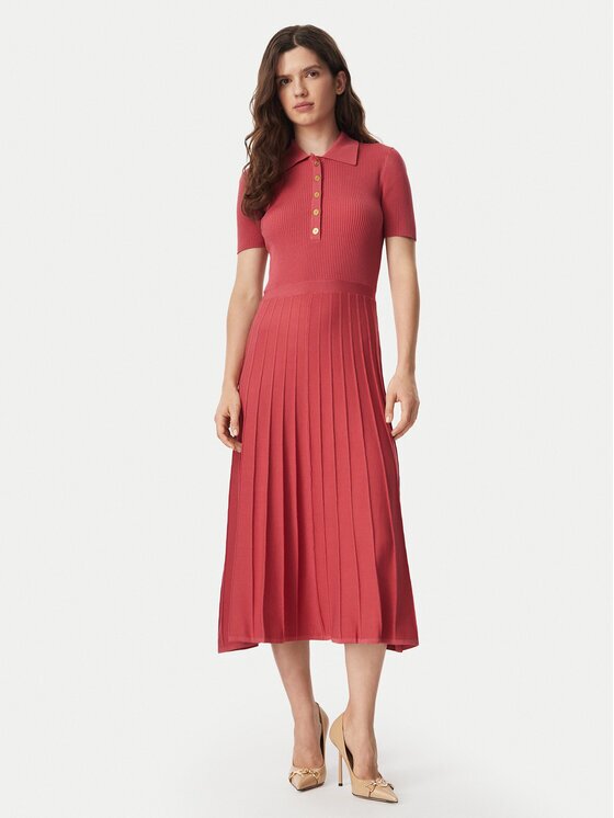 MICHAEL Michael Kors Плетена рокля MT5834F33D Regular Fit