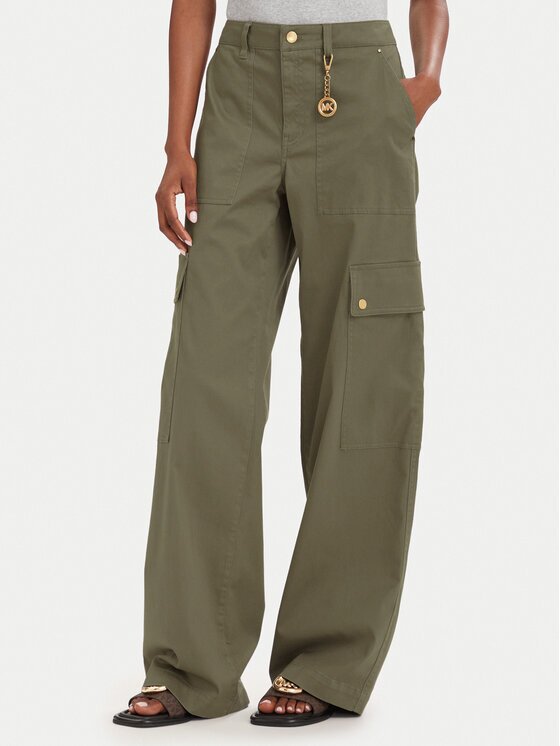 MICHAEL Michael Kors Карго панталони MT631013X6 Wide Leg