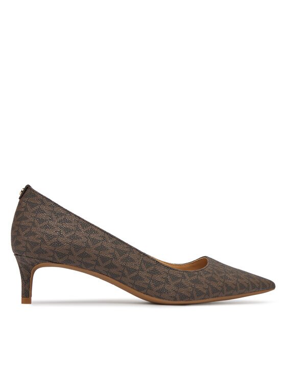 MICHAEL Michael Kors Обувки на ток Alina Flex Kitten Pump 40R3ALMP1B Кафяв