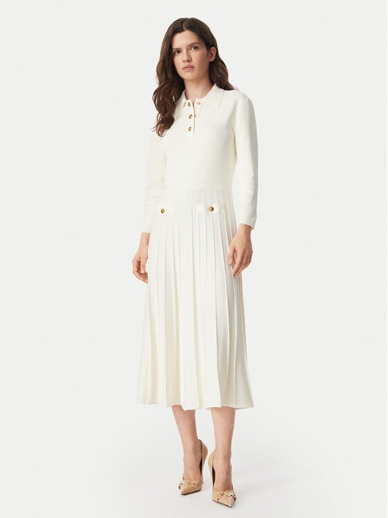 MICHAEL Michael Kors Плетена рокля MT683J3BFD Slim Fit