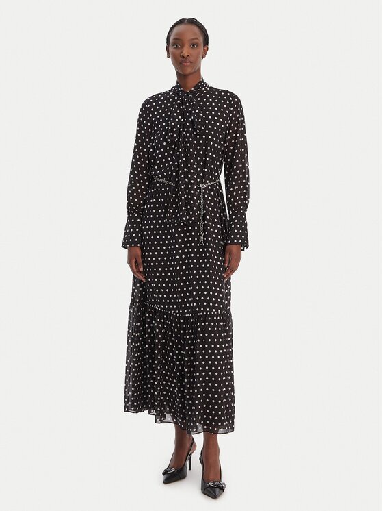 MICHAEL Michael Kors Рокля тип риза MR68394K9J A-Line Fit