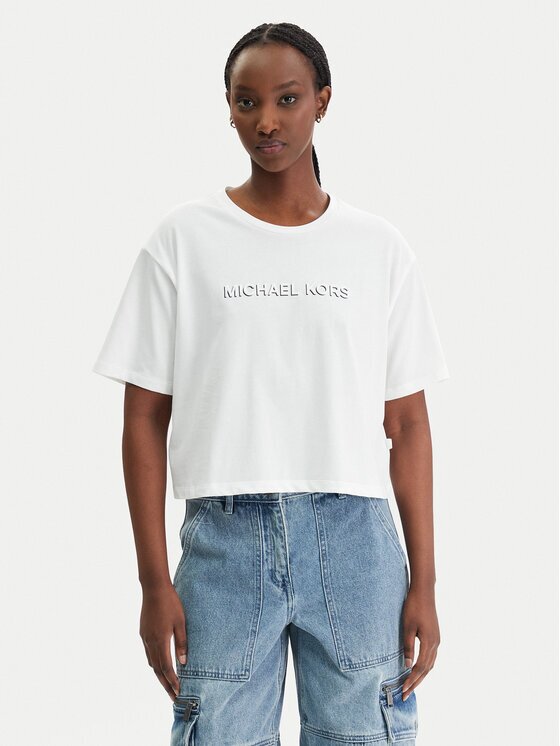 MICHAEL Michael Kors Тишърт MR651Z797J Regular Fit