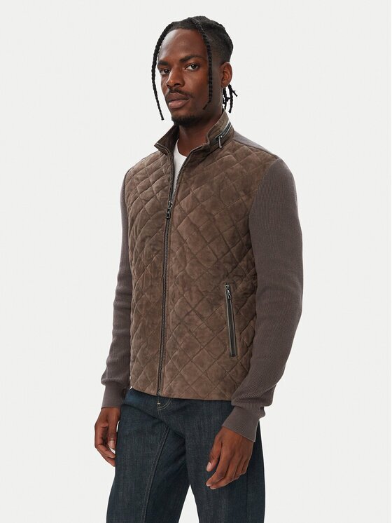 Milestone Кожено яке MSPaxton 631624 60885 Regular Fit