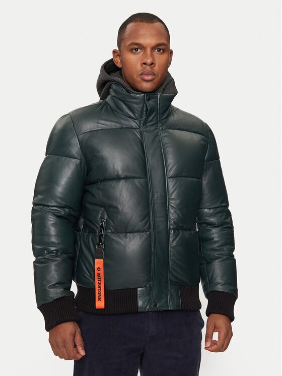 Milestone Кожено яке Wesley 431040 21085 Regular Fit