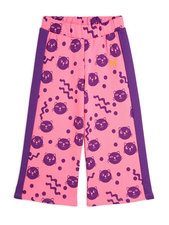 Mini Rodini Долнище анцуг Squiggly Cats 2513011828 Relaxed Fit