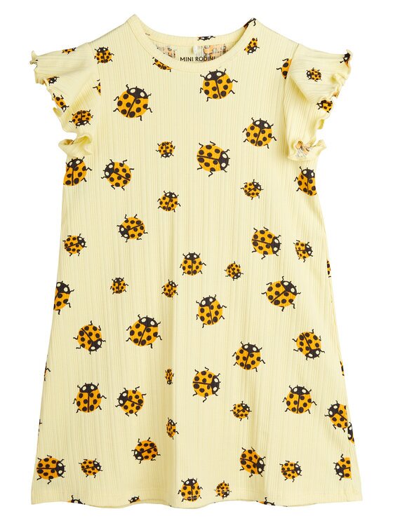 Mini Rodini Ежедневна рокля 2525010223 Regular Fit