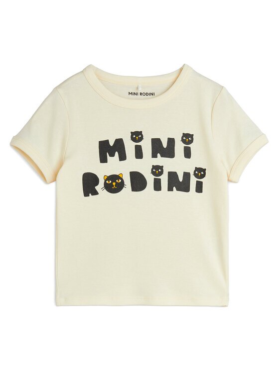 Mini Rodini Тишърт Cats 2512010611 Regular Fit