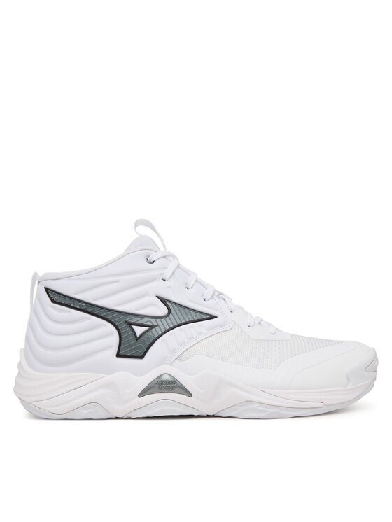Mizuno Обувки за зала Wave Momentum Elite Mid V1GA2517 Бял
